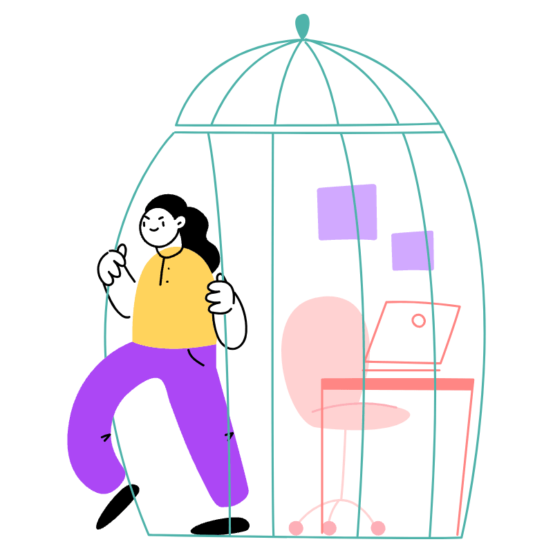 Outside Comfort Zone 2 Illustration from Barcelona Set