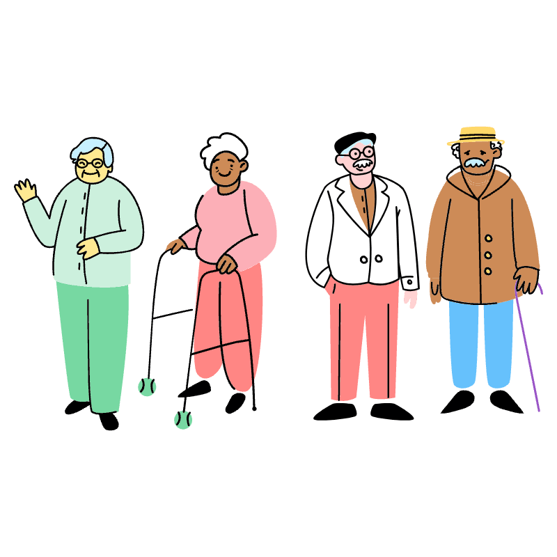 People 5 Illustration from Barcelona Set