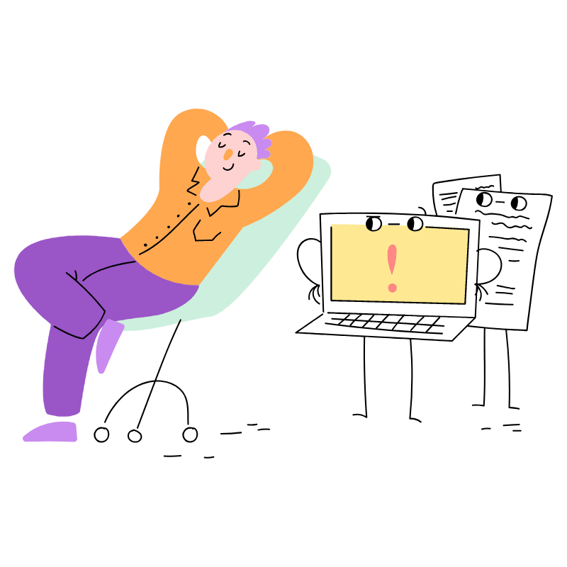 Slacking 1 Illustration from Barcelona Set