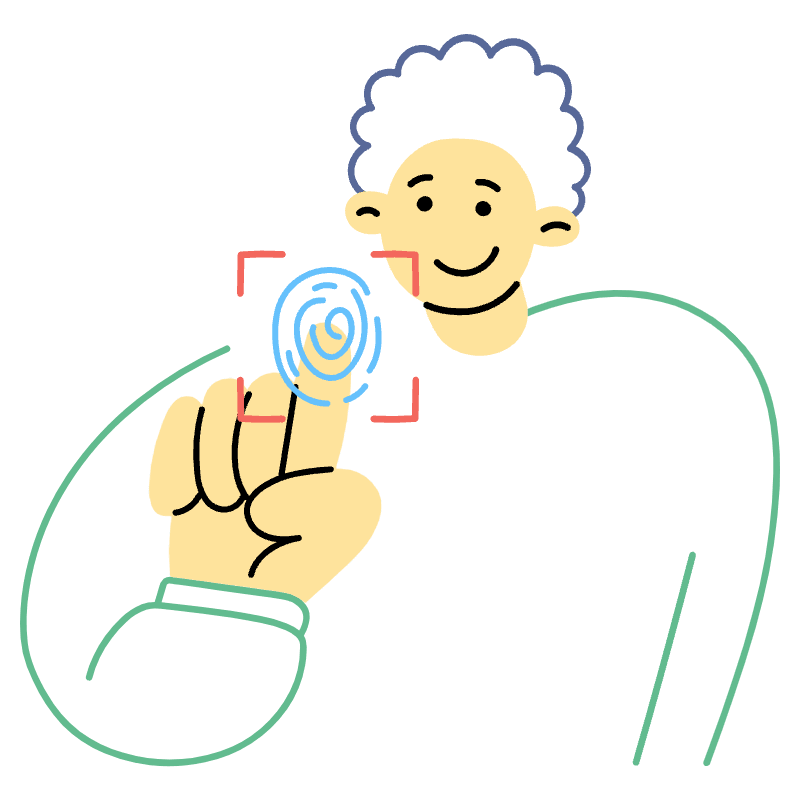 Touch ID 1 Illustration from Barcelona Set