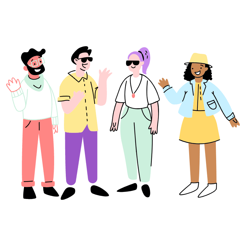 Urban Trendy 2 Illustration from Barcelona Set
