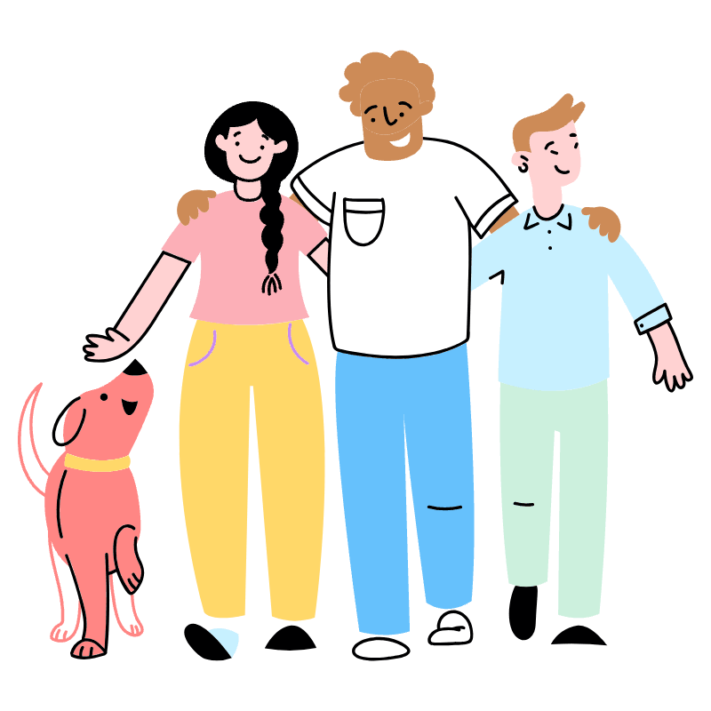 WALK TOGETHER 2 Illustration from Barcelona Set