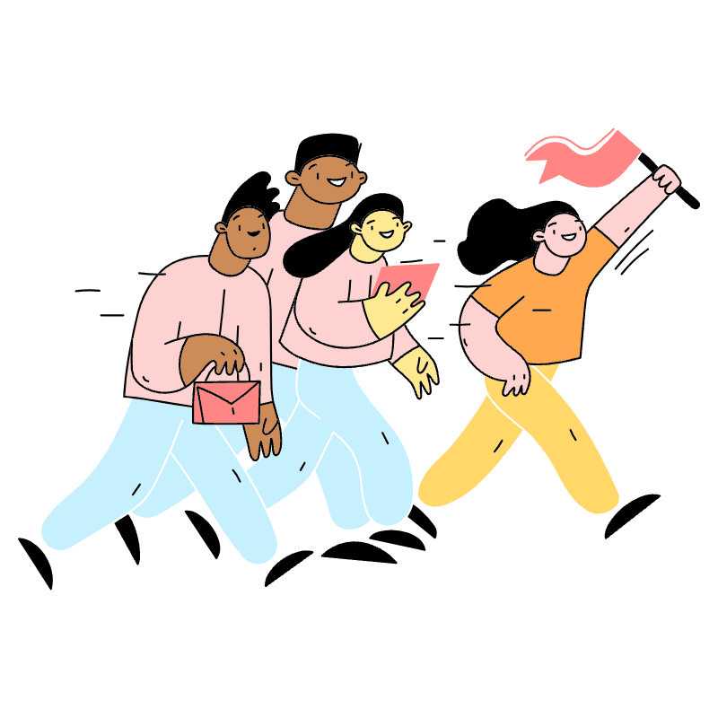Leadership Illustration from Barcelona Set