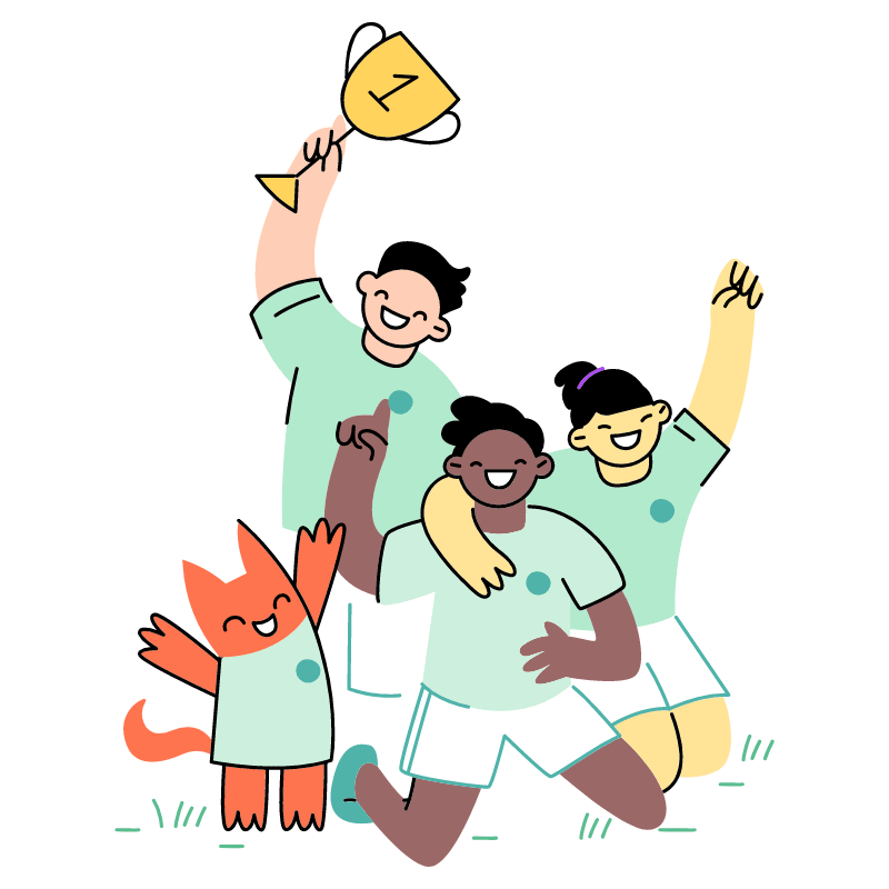Team Success 1 Illustration from Barcelona Set