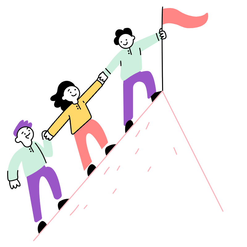 Team Work 2 Illustration from Barcelona Set