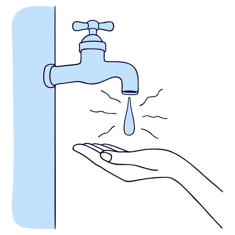 Water Conservation Illustration from Bruxelles Duotone Set