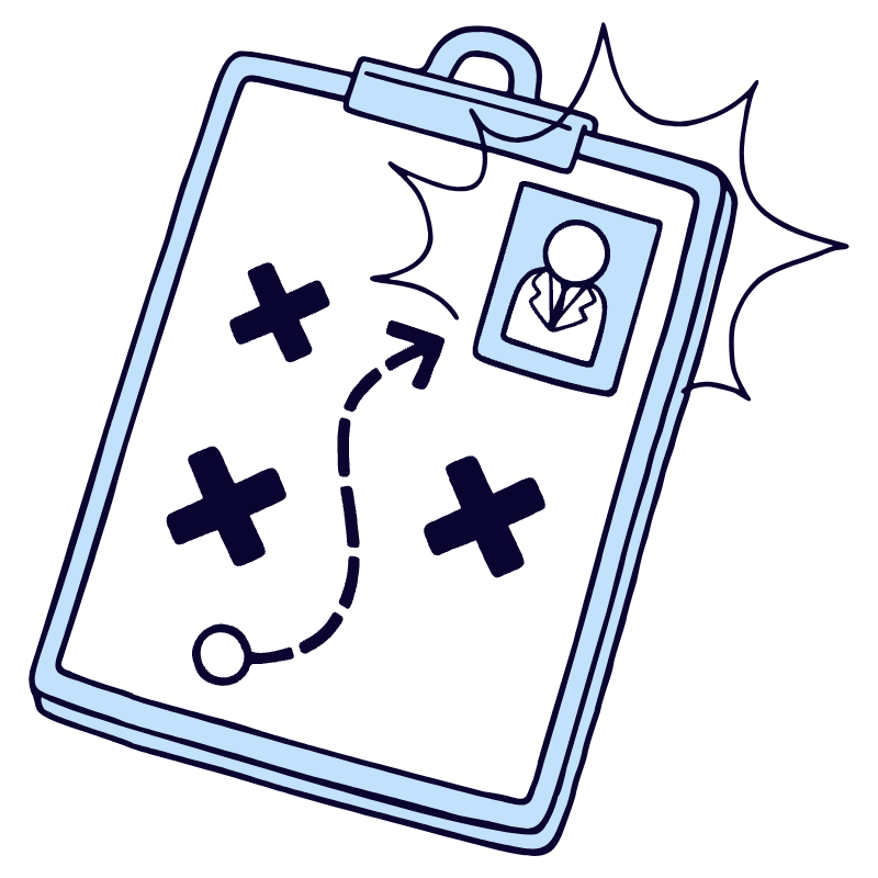 Business Strategy New Talent Illustration from Bruxelles Duotone Set