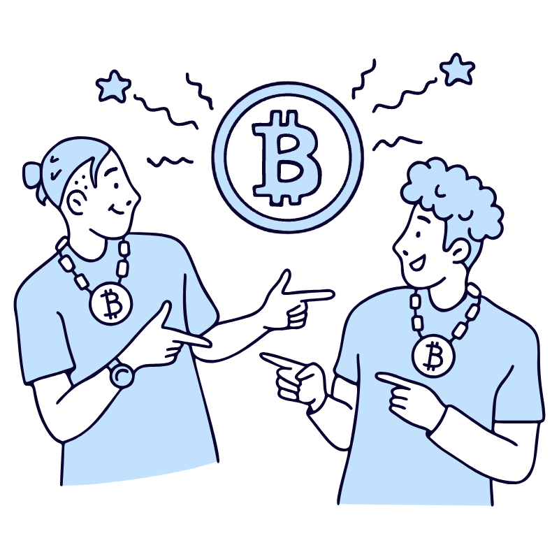 Cryptobro 1 Illustration from Bruxelles Duotone Set