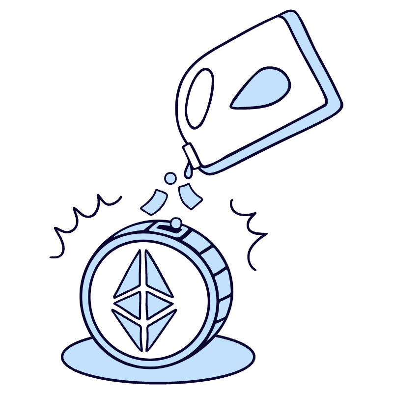 Gas Fees Ethereum Expensive 1 Illustration from Bruxelles Duotone Set