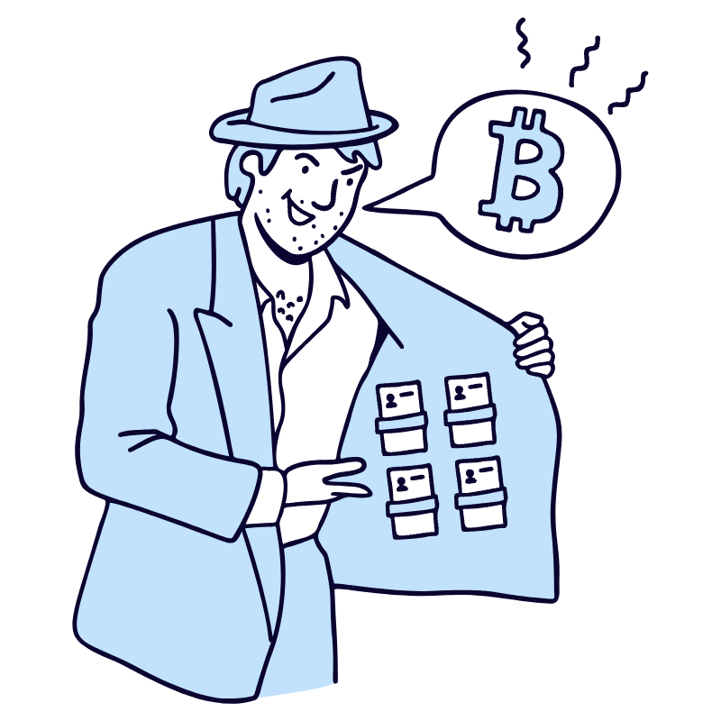 Selling White List Ticket Illustration from Bruxelles Duotone Set