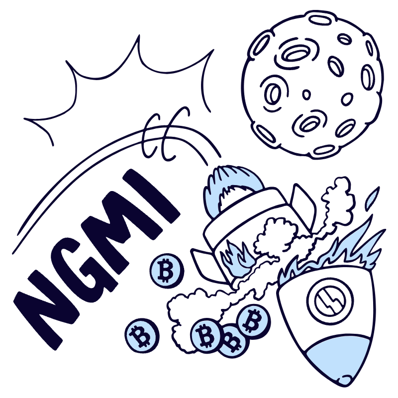Slang NGMI 2 Illustration from Bruxelles Duotone Set