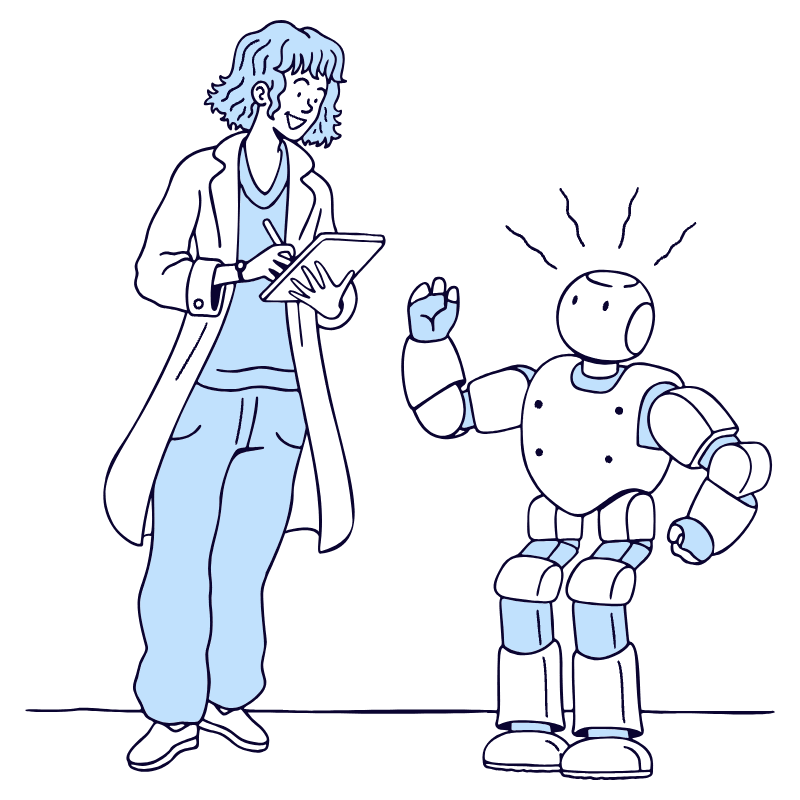 Development Beta Testing Illustration from Bruxelles Duotone Set