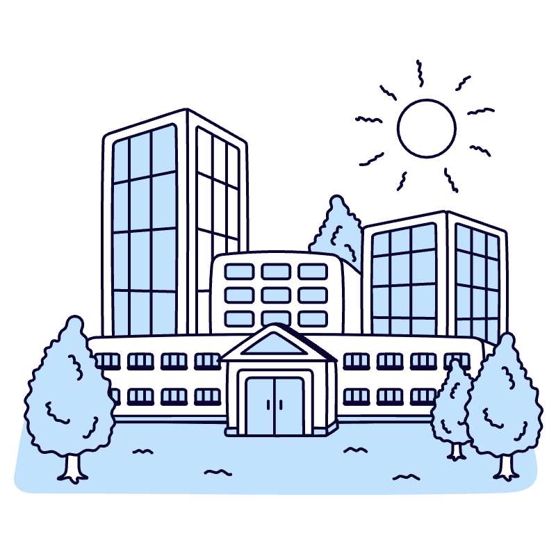 College University 1 Illustration from Bruxelles Duotone Set