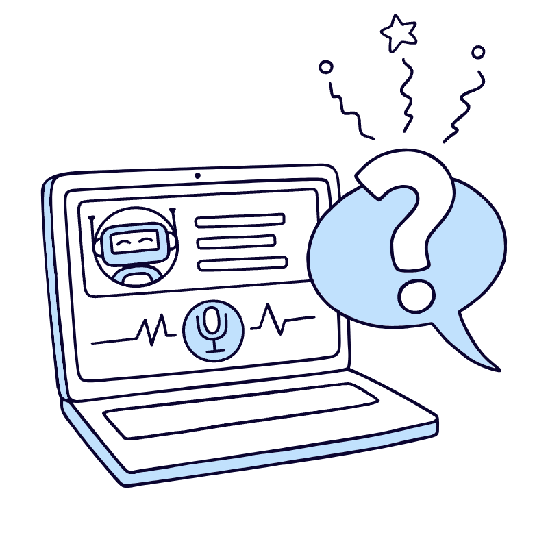 I Have A Question 2 Illustration from Bruxelles Duotone Set