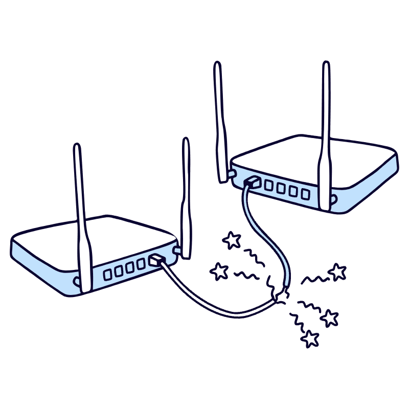 No Connection 1 Illustration from Bruxelles Duotone Set