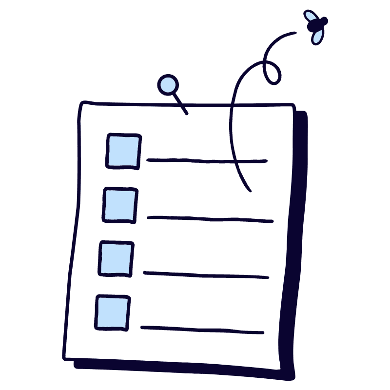 To Do List No Tasks Illustration from Bruxelles Duotone Set