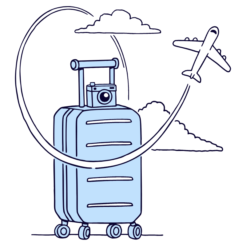 Leisure Food Travel Illustration from Bruxelles Duotone Set