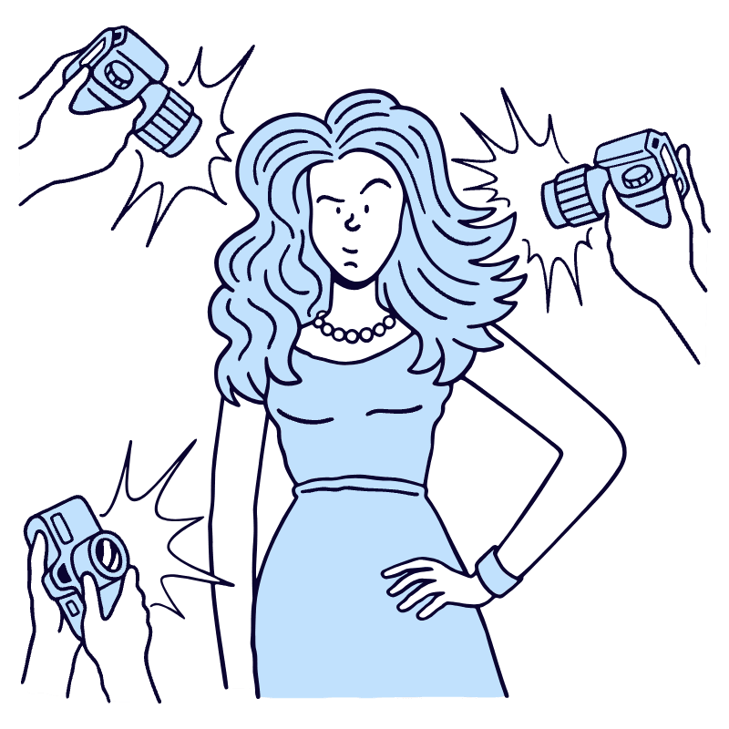 Being A Vip Illustration from Bruxelles Duotone Set