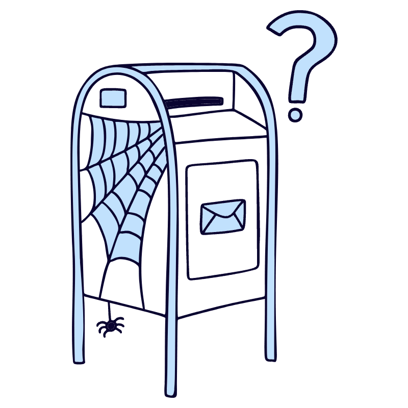 No Mail 1 Illustration from Bruxelles Duotone Set