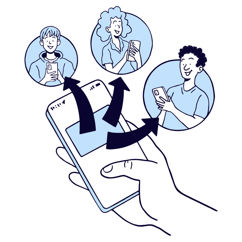 Share Illustration from Bruxelles Duotone Set