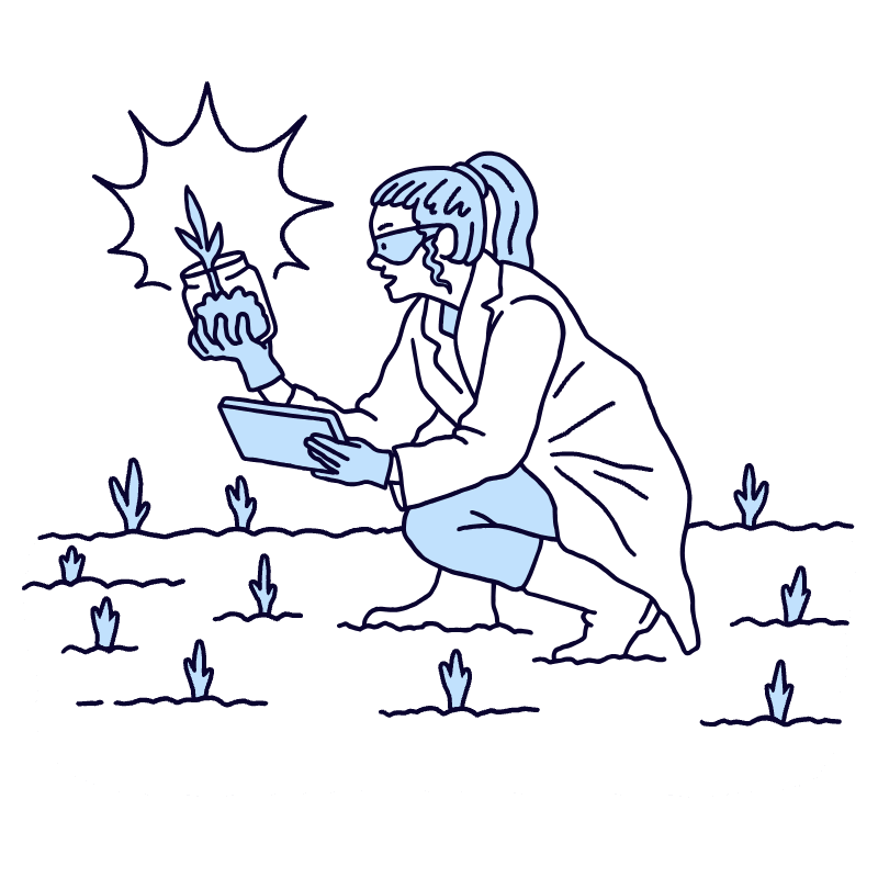 Biologist 2 Illustration from Bruxelles Duotone Set