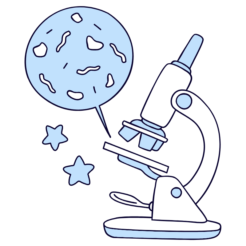 Microscope 3 Illustration from Bruxelles Duotone Set