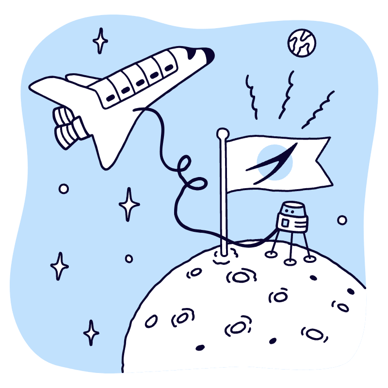 New Discovery 1 Illustration from Bruxelles Duotone Set