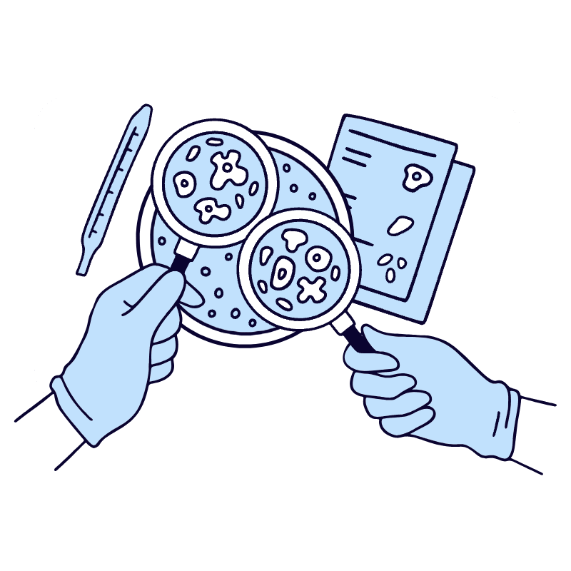 Researcher 1 Illustration from Bruxelles Duotone Set