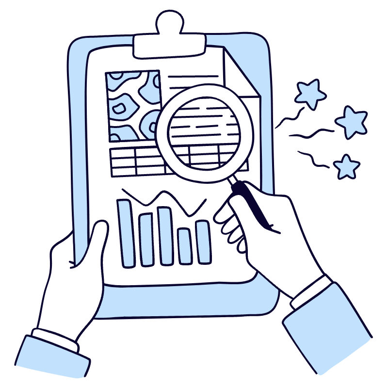 Researcher 3 Illustration from Bruxelles Duotone Set