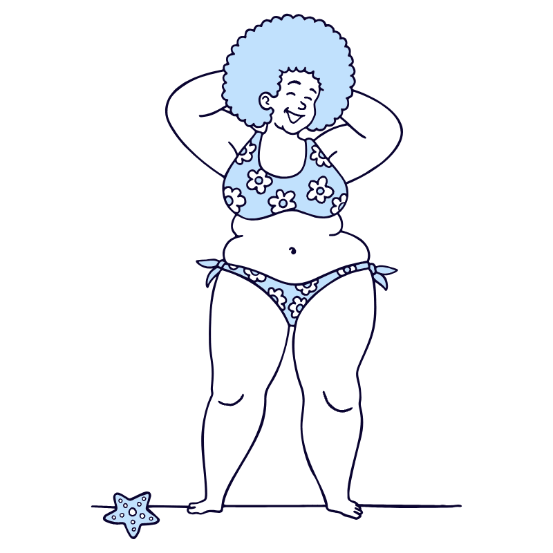 Body Acceptation My Body My Rule Illustration from Bruxelles Duotone Set