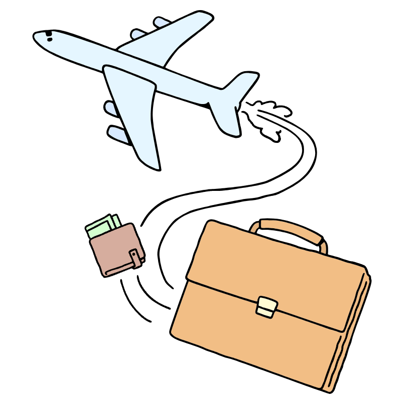 Business Business Trip Illustration from Bruxelles Set