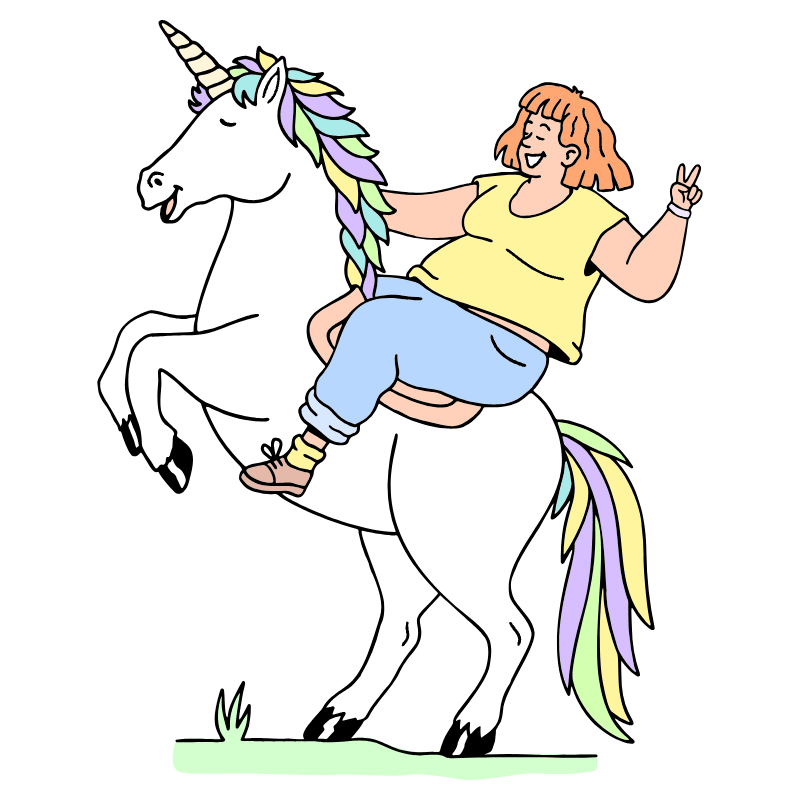 Business Startup Character Plus Sized Illustration from Bruxelles Set