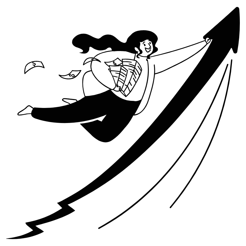 Pie And Charts 5 Illustration from Milano Set