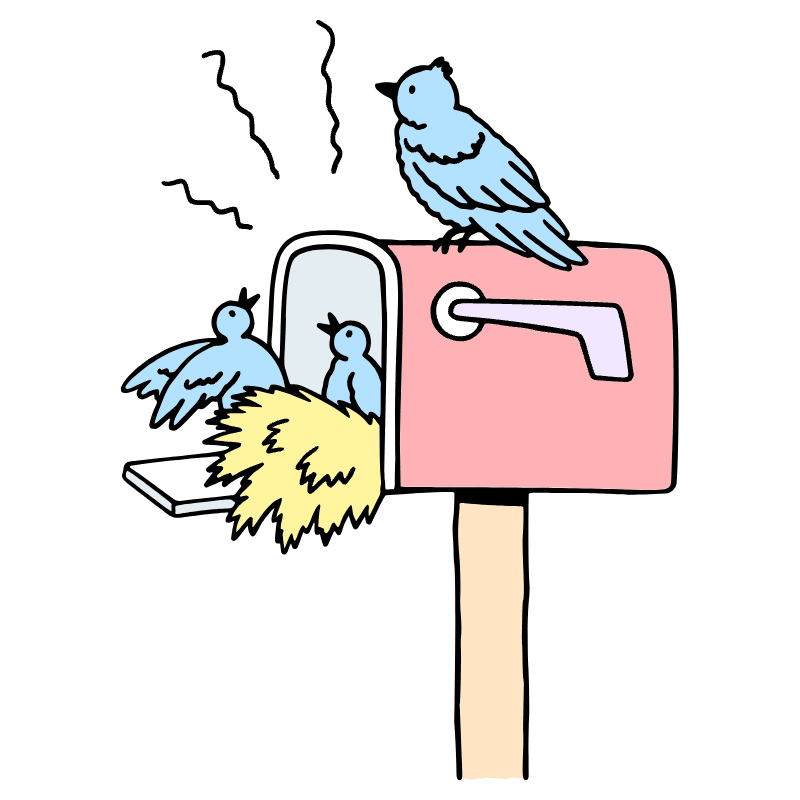 Communication No Mail E Mail 1 Illustration from Bruxelles Set