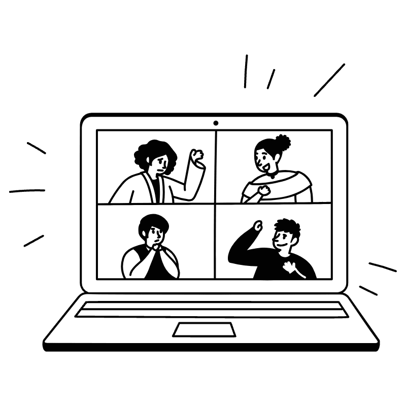 Facetime Meeting 6 Illustration from Milano Set