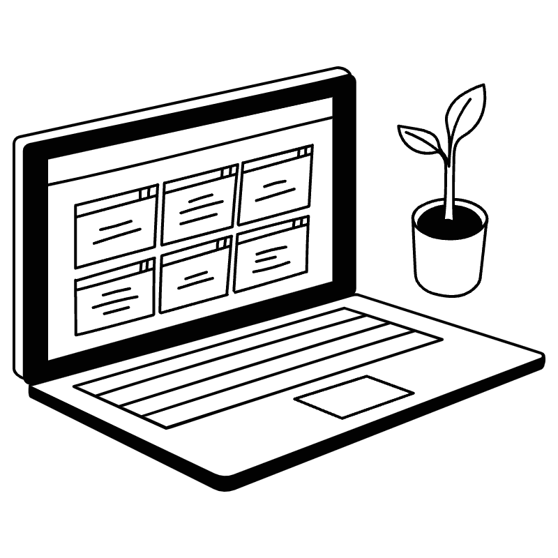 POST IT 2 Illustration from Milano Set