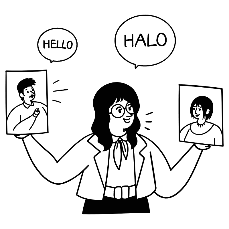 TRANSLATE 4 Illustration from Milano Set