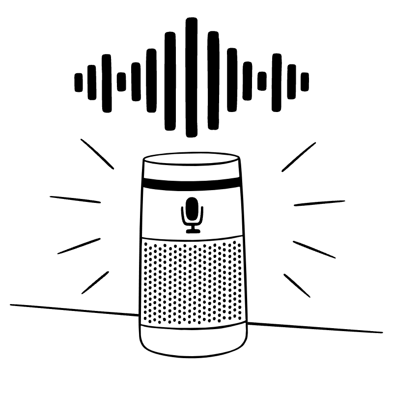 Voice Activated Device 1 Illustration from Milano Set