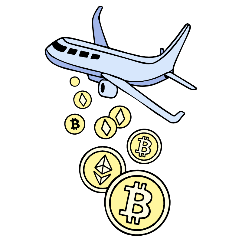 Airdrop Illustration from Bruxelles Set