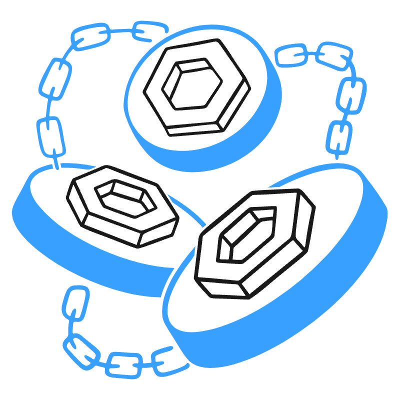 Chain Link Illustration from Brooklyn Set