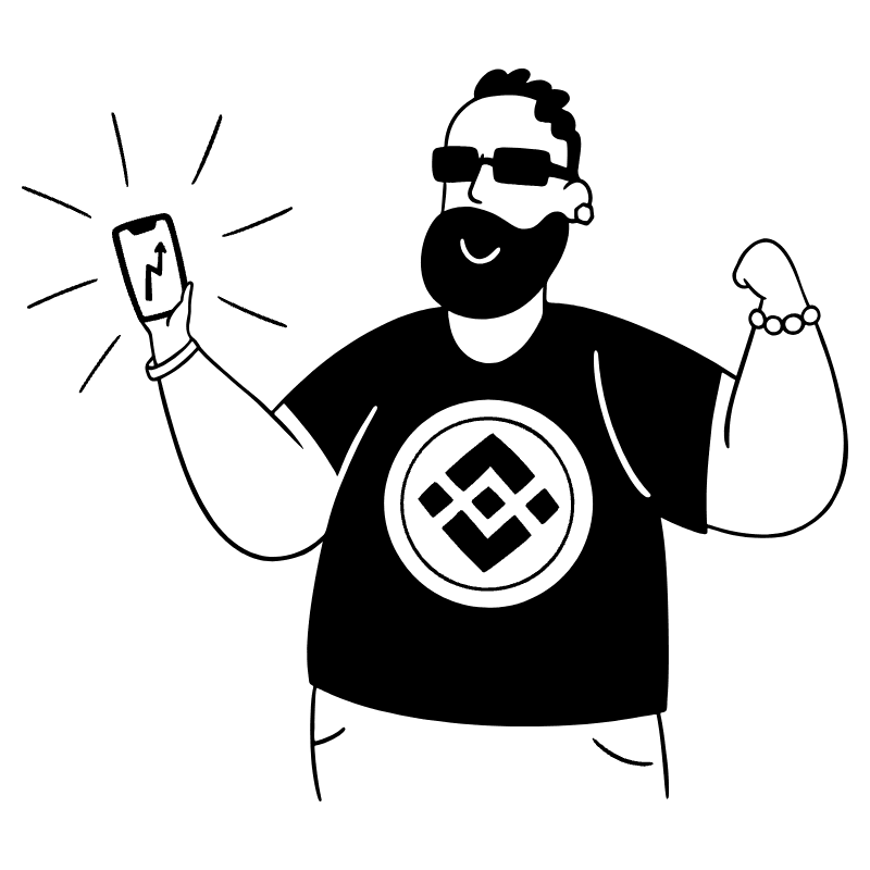 Cryptobro Illustration from Milano Set