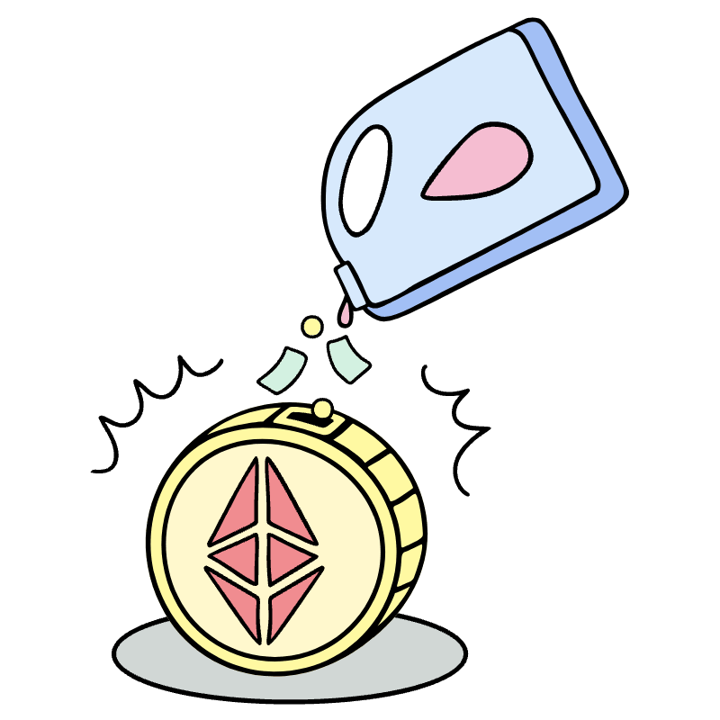 Gas Fees Ethereum Expensive 1 Illustration from Bruxelles Set