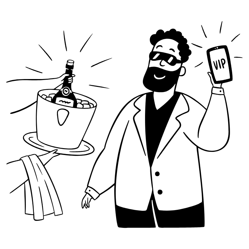 NFT Membership NFTs Illustration from Milano Set