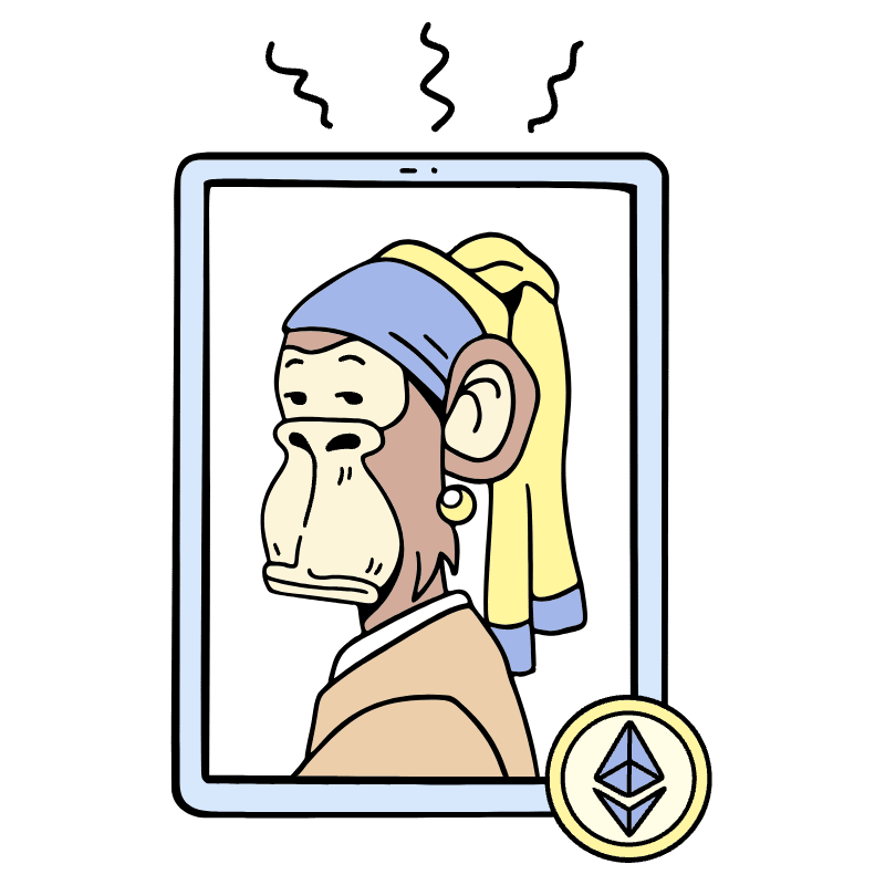 Nfts 1 Illustration from Bruxelles Set