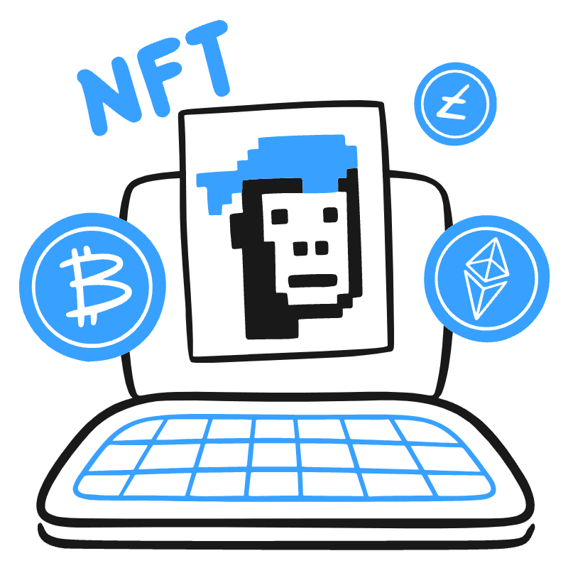 Nfts Illustration from Brooklyn Set