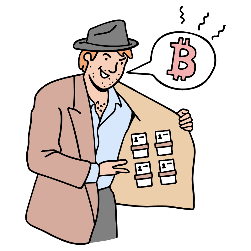 Selling White List Ticket Illustration from Bruxelles Set