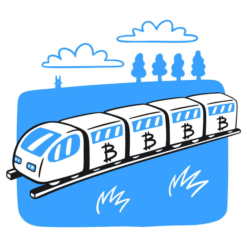 To The Moon Slang Web3 Illustration from Brooklyn Set