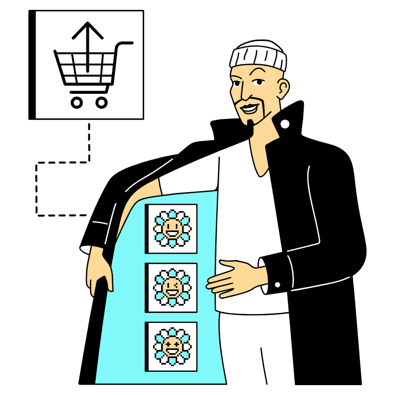 White List 2 Illustration from London Set