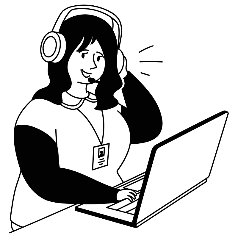 Digital Call Center 6 Illustration from Milano Set