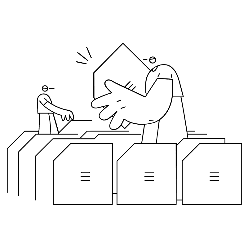 Databases 1 Illustration from New York Monoline Set